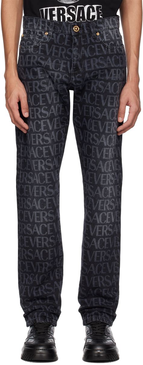 versace jeans black &|Versace Jeans online shopping.